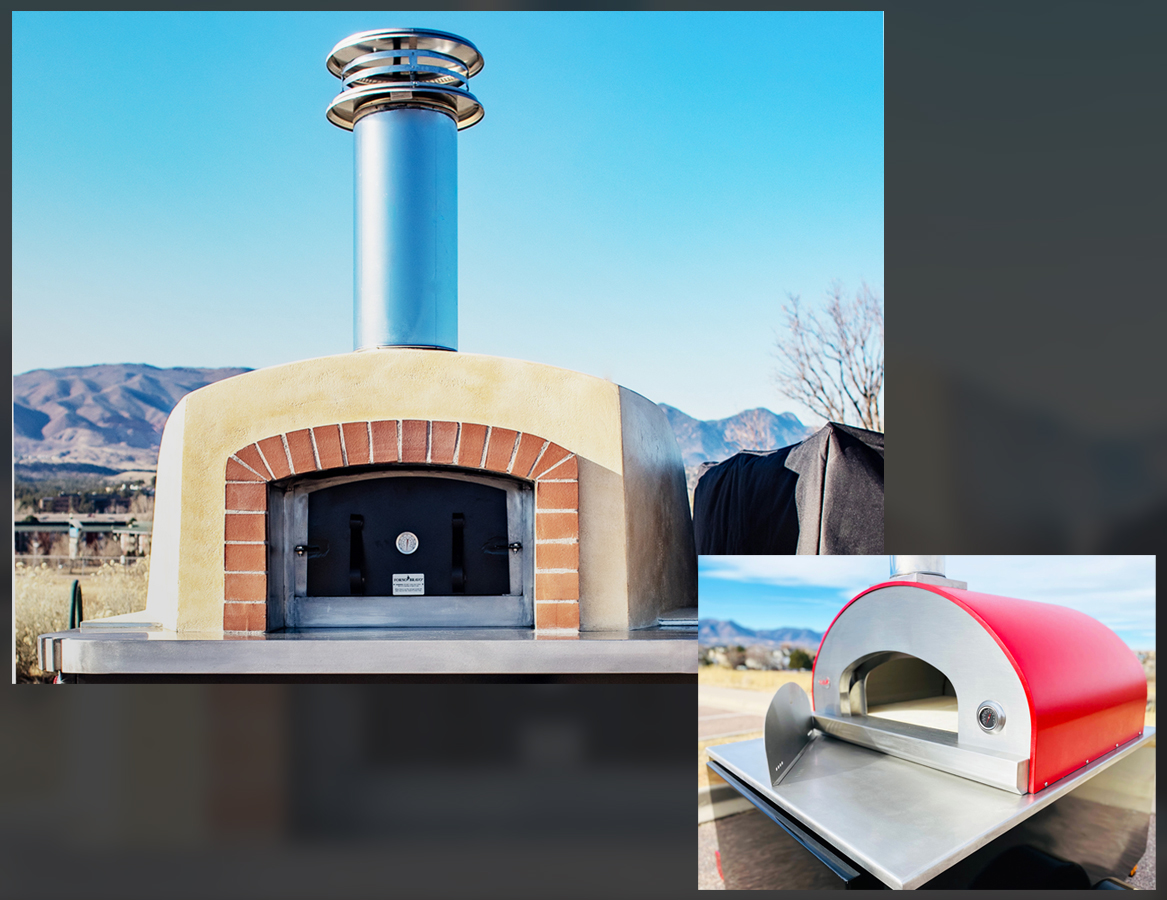 Mobile Pizza Oven Trailer Refractory and Steel